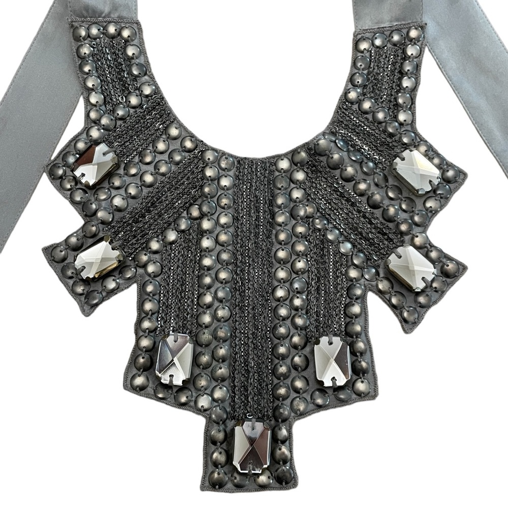 Haute Hippie Silver Statement Necklace